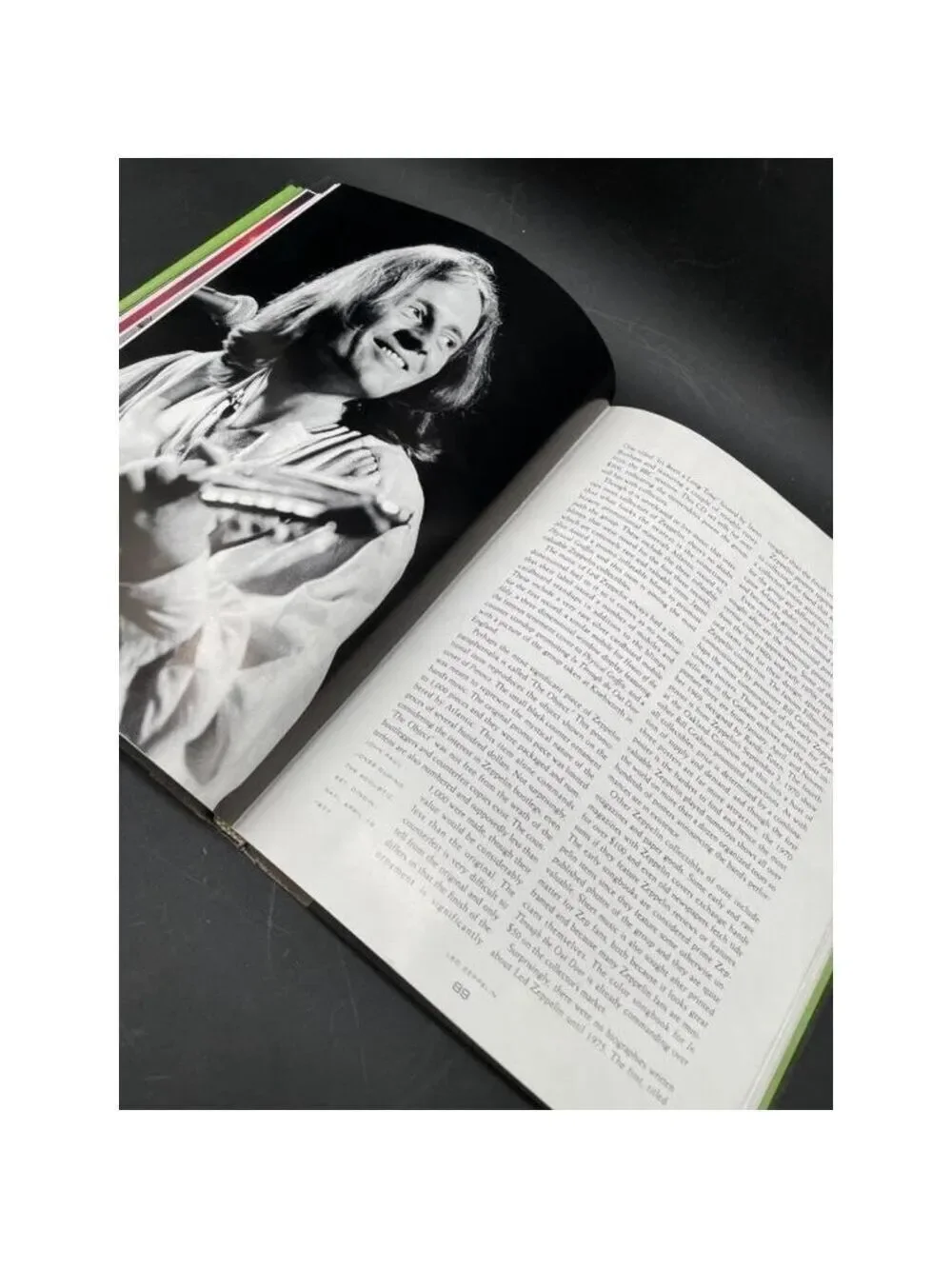 Vintage 1991 Led Zeppelin Heaven and Hell Book